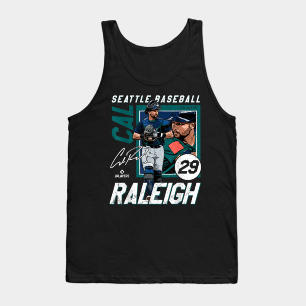 Cal Raleigh Seattle Baseball Players Tank Top by dtr_art