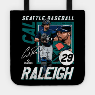 Cal Raleigh Seattle Baseball Players Tote