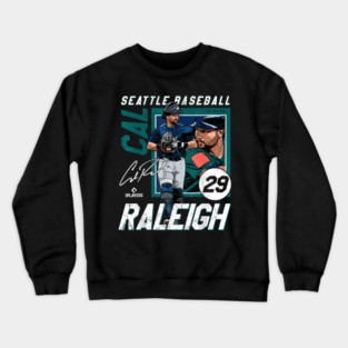 Cal Raleigh Seattle Baseball Players Crewneck Sweatshirt