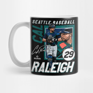 Cal Raleigh Seattle Baseball Players Mug
