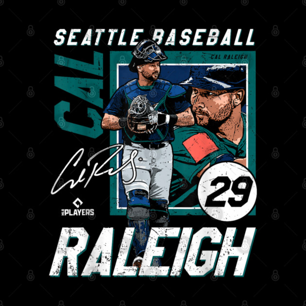 Cal Raleigh Seattle Baseball Players by dtr_art