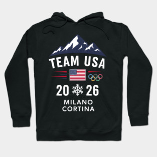 Team USA Milano Cortina 2026 Hoodie