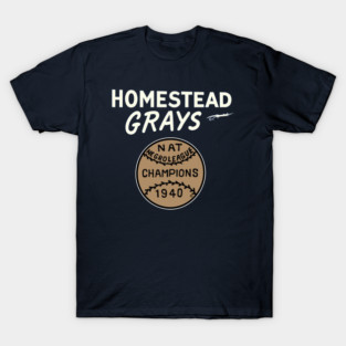 Homestead Grays 1940 National League Champions T-Shirt