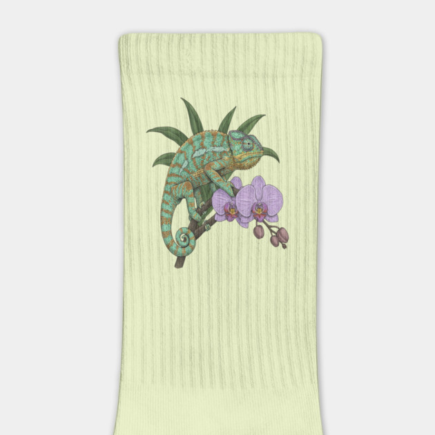 Panther Chameleon Tropical Reptile Design by BirdsnStuff