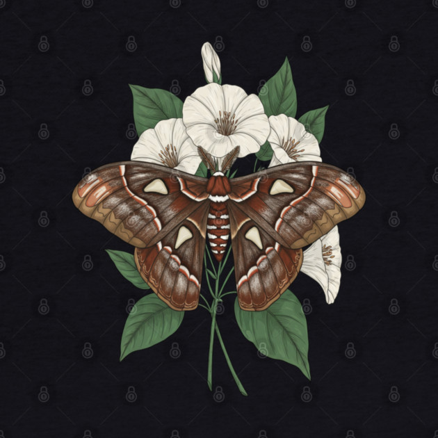 Cecropia Moth Nature Design by BirdsnStuff