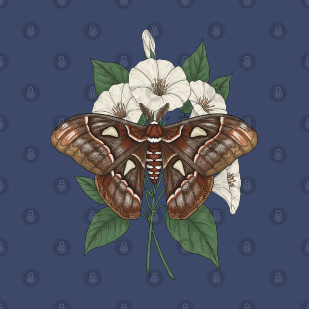 Cecropia Moth Nature Design by BirdsnStuff