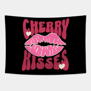 Cherry Kisses Tapestry