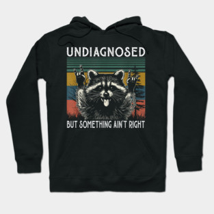 Undiagnosed But Something Ain't Right Sweatshirt, Funny Mental Health, Vintage 90s Girl Meme Hoodie