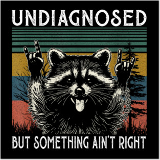 Undiagnosed But Something Ain't Right Sweatshirt, Funny Mental Health, Vintage 90s Girl Meme Posters and Art