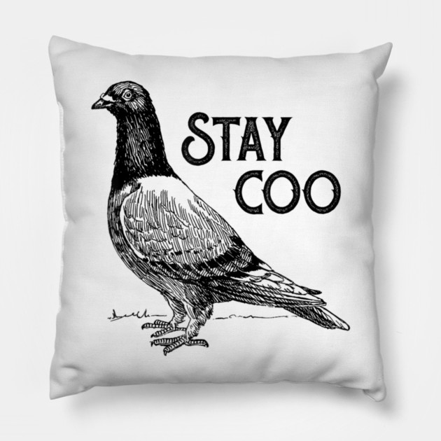 Vintage Vengeance Pigeon Shirt, Retro T-Shirt, Silly Pigeons lover Shirt, funny Pigeon unhinged meme Pillow by dtr_art