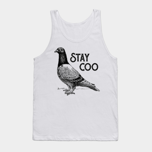 Vintage Vengeance Pigeon Shirt, Retro T-Shirt, Silly Pigeons lover Shirt, funny Pigeon unhinged meme Tank Top by dtr_art