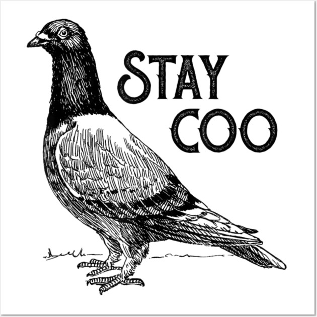 Vintage Vengeance Pigeon Shirt, Retro T-Shirt, Silly Pigeons lover Shirt, funny Pigeon unhinged meme Wall Art by dtr_art