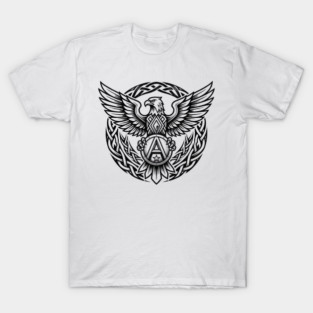 Majestic Eagle T-Shirt | Powerful Freedom Symbol Graphic Tee | Bold Streetwear Design T-Shirt