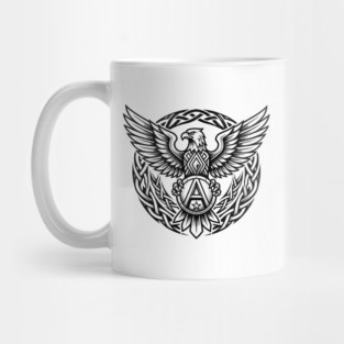 Majestic Eagle T-Shirt | Powerful Freedom Symbol Graphic Tee | Bold Streetwear Design Mug