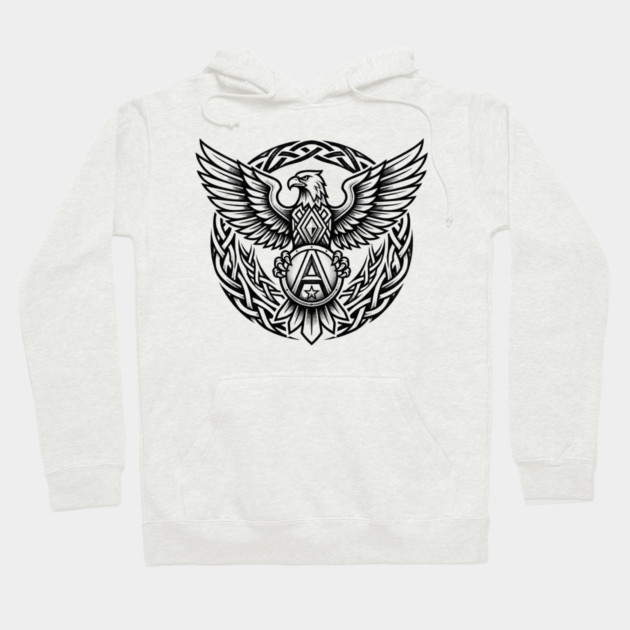 Majestic Eagle T-Shirt | Powerful Freedom Symbol Graphic Tee | Bold Streetwear Design Hoodie by Muhammad Naveed Khan