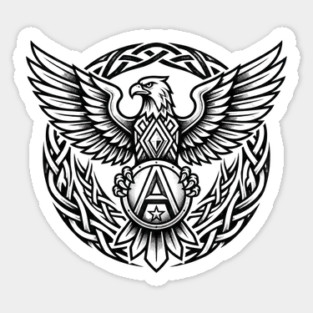 Majestic Eagle T-Shirt | Powerful Freedom Symbol Graphic Tee | Bold Streetwear Design Magnet