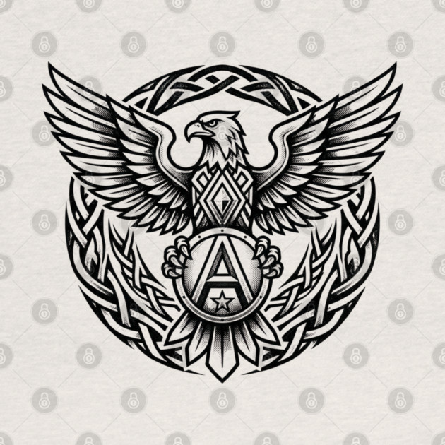 Majestic Eagle T-Shirt | Powerful Freedom Symbol Graphic Tee | Bold Streetwear Design by Muhammad Naveed Khan