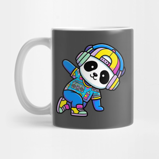 Cool Panda T-Shirt | Trendy Streetwear Animal Graphic Tee | Urban Mascot Design by Muhammad Naveed Khan