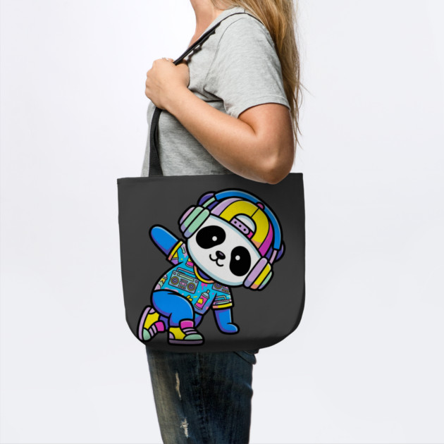 Cool Panda T-Shirt | Trendy Streetwear Animal Graphic Tee | Urban Mascot Design by Muhammad Naveed Khan
