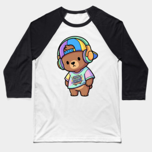 Cool Panda T-Shirt | Urban Streetwear Mascot Graphic Tee | Modern Hip-Hop Style Baseball T-Shirt