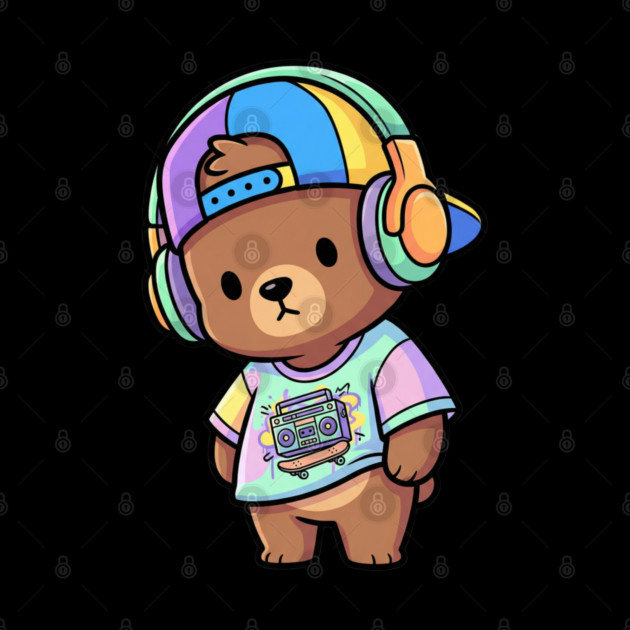 Cool Panda T-Shirt | Urban Streetwear Mascot Graphic Tee | Modern Hip-Hop Style by Muhammad Naveed Khan