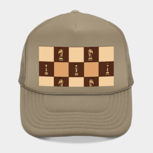 Chessboard Chess Pieces Hat