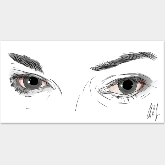 Behind the Wood'n Stare Wall Art by 51Deesigns