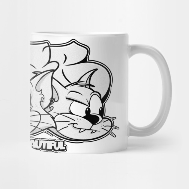 All Cats Are Beautiful - Pastel Graffiti Cat by Wrong