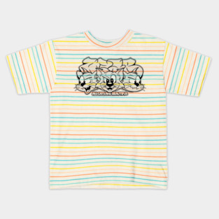 All Cats Are Beautiful - Pastel Graffiti Cat Kids T-Shirt