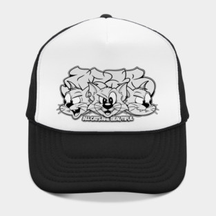 All Cats Are Beautiful - Pastel Graffiti Cat Hat