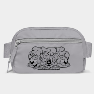 All Cats Are Beautiful - Pastel Graffiti Cat Bag