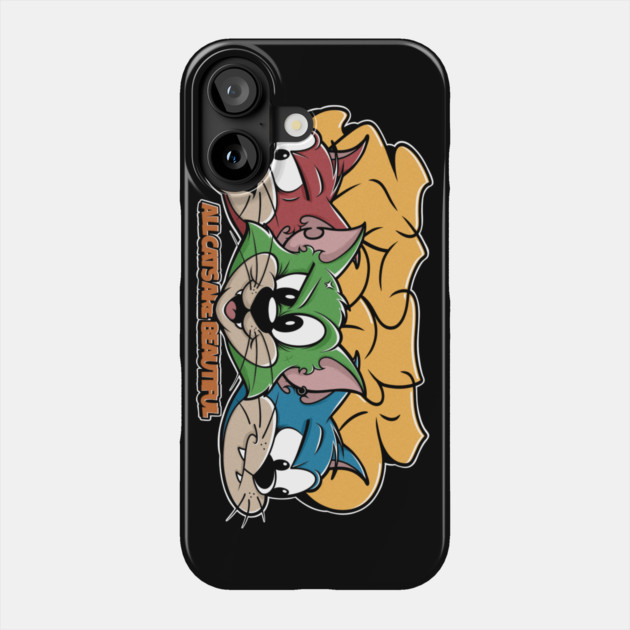 All Cats Are Beautiful - Graffiti Punk Cat Streetwear Phone Case by Wrong