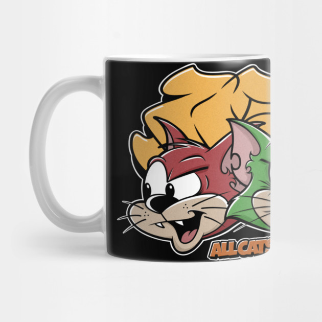 All Cats Are Beautiful - Graffiti Punk Cat Streetwear by Wrong