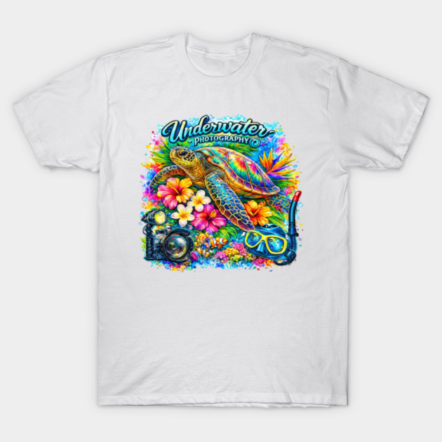 Underwater Photography T-Shirt by CrazyGirl