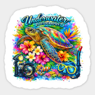 Underwater Photography Sticker