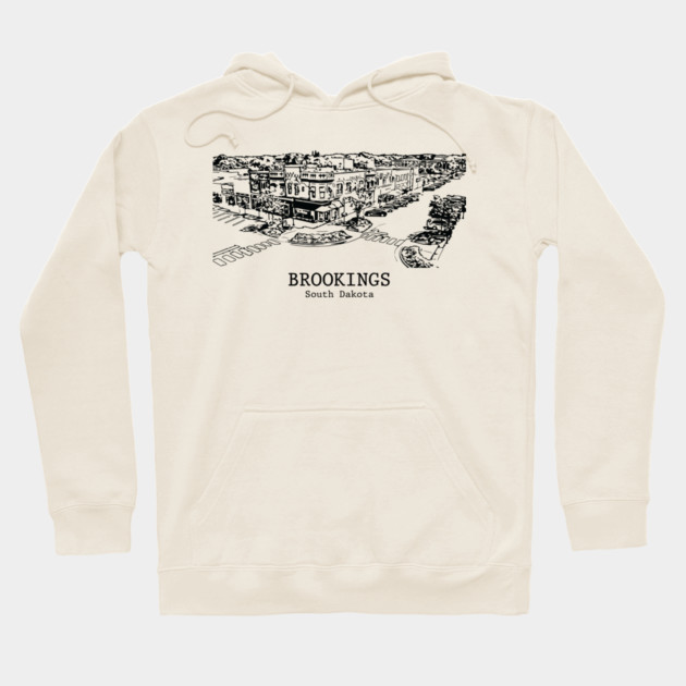 Brookings - South Dakota Hoodie by Lakeric