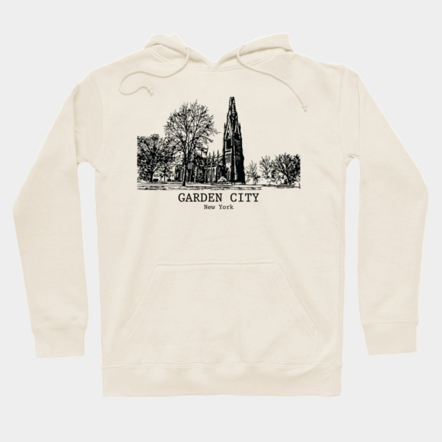 Garden City - New York Hoodie by Lakeric