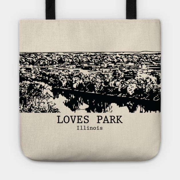 Loves Park - Illinois Tote by Lakeric