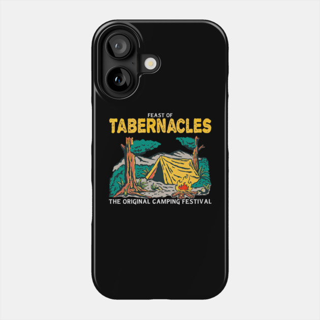 Feast of Tabernacles The Original Tent Revival Jewish Hebrew Phone Case by yangho