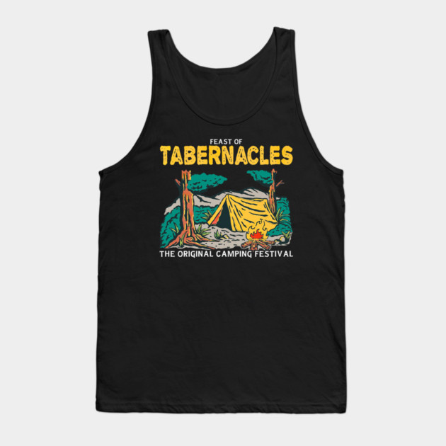 Feast of Tabernacles The Original Tent Revival Jewish Hebrew Tank Top by yangho