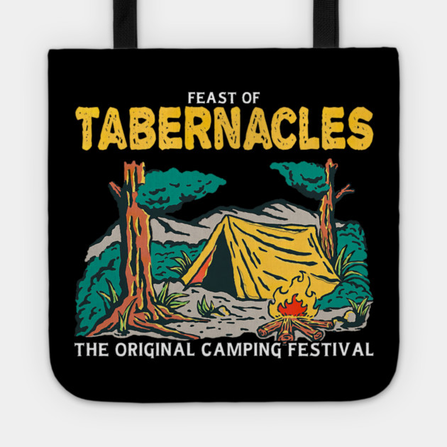 Feast of Tabernacles The Original Tent Revival Jewish Hebrew Tote by yangho