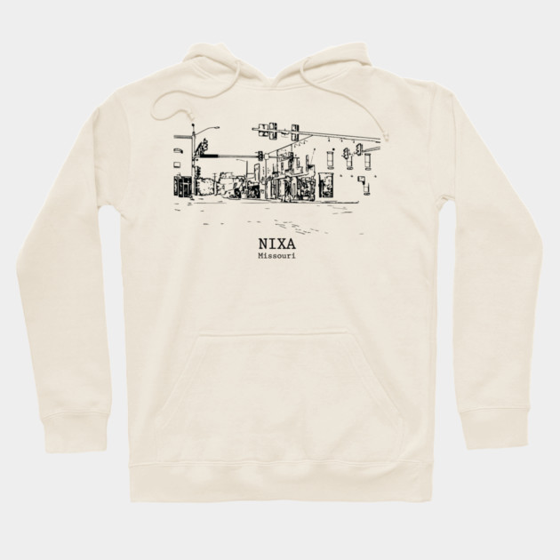 Nixa - Missouri Hoodie by Lakeric