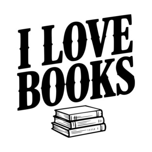 I Love Books T-Shirt