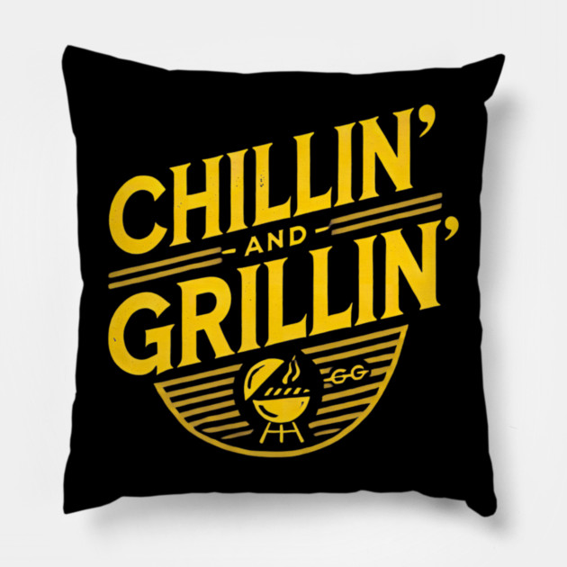 Funny BBQ Smoker Meat Smoking Tools Grilling Barbecue Pillow by yangho