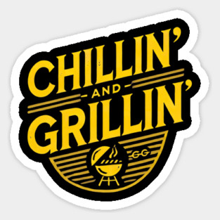 Funny BBQ Smoker Meat Smoking Tools Grilling Barbecue Sticker