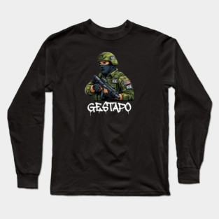 ICE Gestapo Long Sleeve T-Shirt