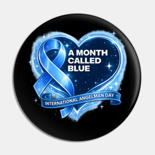 A Month Called Blue Pin
