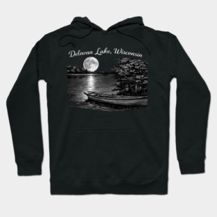 Delavan Lake Wisconsin Hoodie
