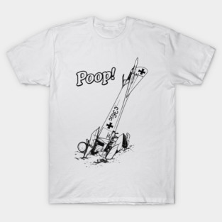 WW1 Plane crash T-Shirt