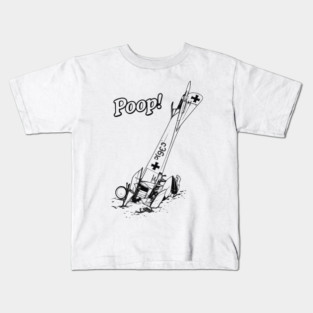 WW1 Plane crash Kids T-Shirt